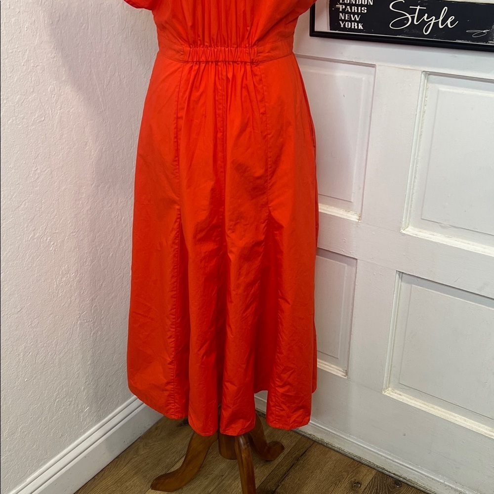 Equipment Doriane Shirtdress in Orange Size S - Picture 7 of 9